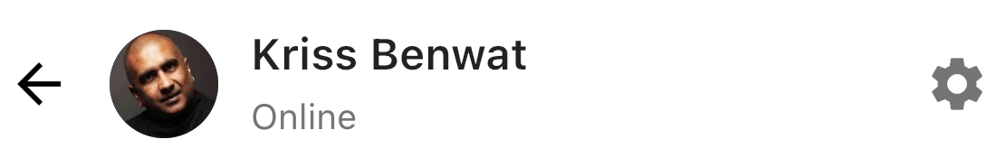 Flutter Simple chat UI ex 01